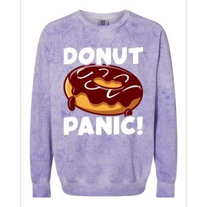 National Donut Day Celebration Graphic Colorblast Crewneck Sweatshirt