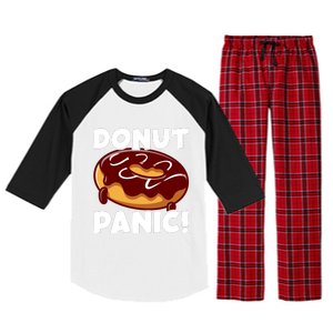 National Donut Day Celebration Graphic Raglan Sleeve Pajama Set