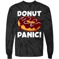 National Donut Day Celebration Graphic Tie-Dye Long Sleeve Shirt