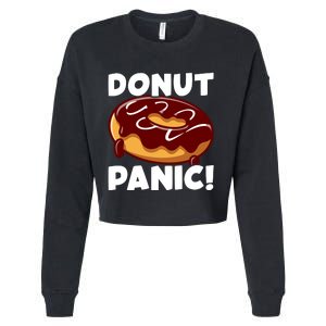 National Donut Day Celebration Graphic Cropped Pullover Crew