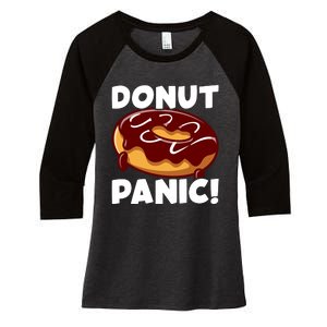 National Donut Day Celebration Graphic Women's Tri-Blend 3/4-Sleeve Raglan Shirt