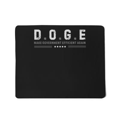 New! Dark Doge 2025 Maga Make Government Efficient D.o.g.e Mousepad
