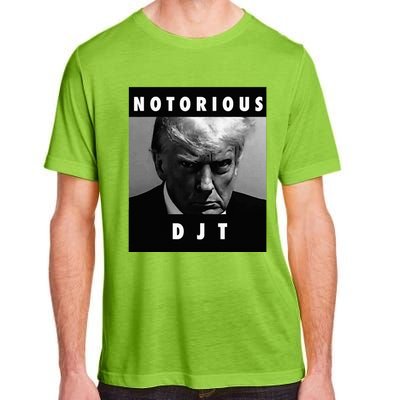 Notorious Djt Donald Trump Mug Shot Republican 2024 Adult ChromaSoft Performance T-Shirt