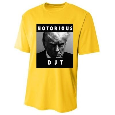 Notorious Djt Donald Trump Mug Shot Republican 2024 Performance Sprint T-Shirt