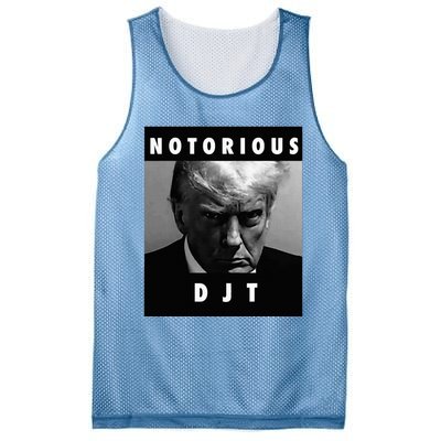 Notorious Djt Donald Trump Mug Shot Republican 2024 Mesh Reversible Basketball Jersey Tank