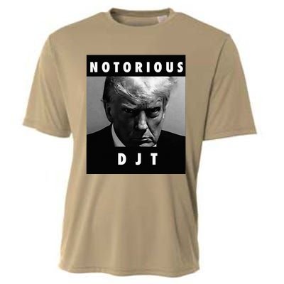 Notorious Djt Donald Trump Mug Shot Republican 2024 Cooling Performance Crew T-Shirt