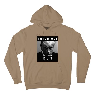 Notorious Djt Donald Trump Mug Shot Republican 2024 Hoodie