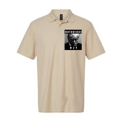 Notorious Djt Donald Trump Mug Shot Republican 2024 Softstyle Adult Sport Polo