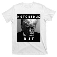 Notorious Djt Donald Trump Mug Shot Republican 2024 Maga T-Shirt