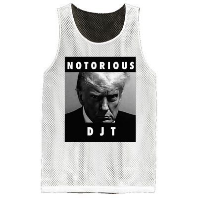 Notorious Djt Donald Trump Mug Shot Republican 2024 Maga Mesh Reversible Basketball Jersey Tank