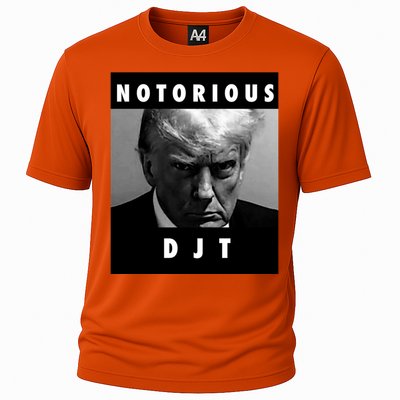 Notorious Djt Donald Trump Mug Shot Republican 2024 Maga Cute Gift Cooling Performance Crew T-Shirt