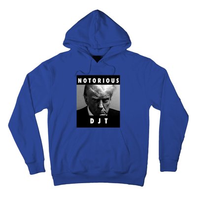 Notorious Djt Donald Trump Mug Shot Republican 2024 Maga Cute Gift Hoodie