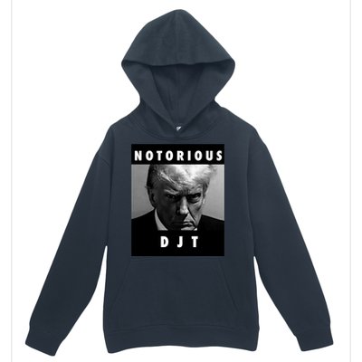 Notorious Djt Donald Trump Mug Shot Republican 2024 Maga Cute Gift Urban Pullover Hoodie