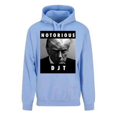 Notorious Djt Donald Trump Mug Shot Republican 2024 Maga Cute Gift Unisex Surf Hoodie