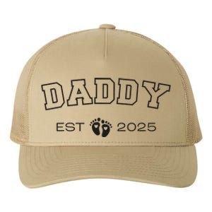 New Daddy Est 2025 New Papa 2025 IM Promoted To Dad 2025 Yupoong Adult 5-Panel Trucker Hat