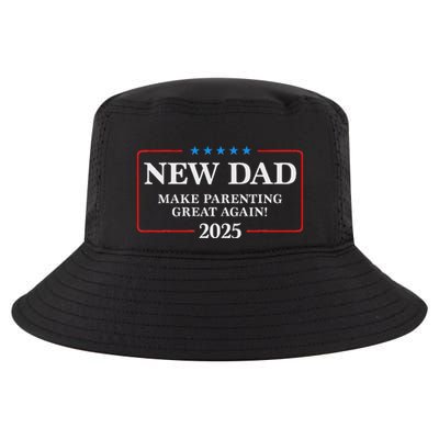 New Dad Est 2025 Make Parenting Great Again 2025 Cool Comfort Performance Bucket Hat