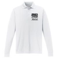 NobodyS Different Everyone Is The Same You Are Not Special Performance Long Sleeve Polo