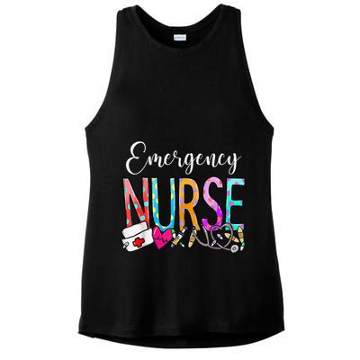 NurseS Day Emergency Nurse Appreciation Nurse Week 2024 Ladies PosiCharge Tri-Blend Wicking Tank