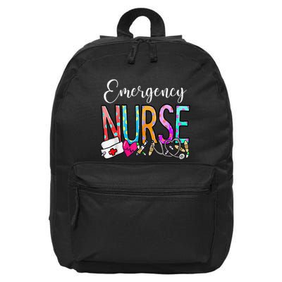 NurseS Day Emergency Nurse Appreciation Nurse Week 2024 16 in Basic Backpack
