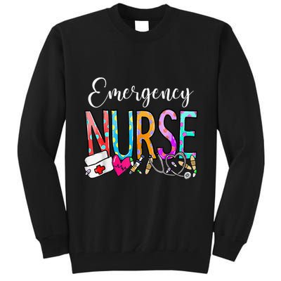 NurseS Day Emergency Nurse Appreciation Nurse Week 2024 Tall Sweatshirt
