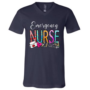 NurseS Day Emergency Nurse Appreciation Nurse Week 2024 V-Neck T-Shirt