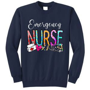 NurseS Day Emergency Nurse Appreciation Nurse Week 2024 Tall Sweatshirt