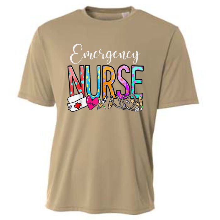 NurseS Day Emergency Nurse Appreciation Nurse Week 2024 Cooling Performance Crew T-Shirt