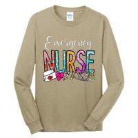 NurseS Day Emergency Nurse Appreciation Nurse Week 2024 Tall Long Sleeve T-Shirt