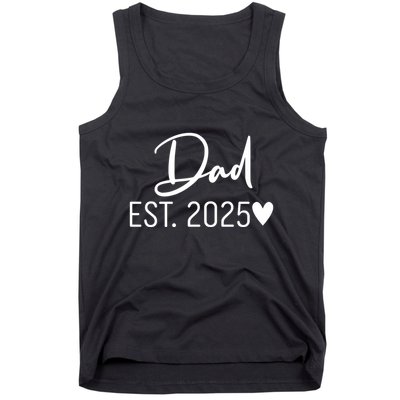 New Dad Est. 2025 Tank Top