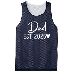 New Dad Est. 2025 Mesh Reversible Basketball Jersey Tank