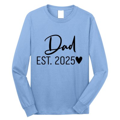 New Dad Est. 2025 Long Sleeve Shirt