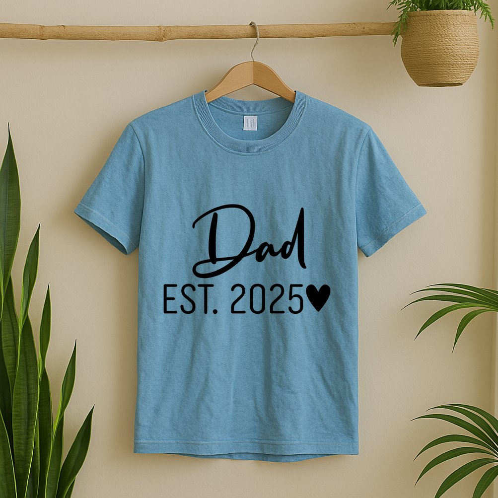 New Dad Est. 2025 T-Shirt