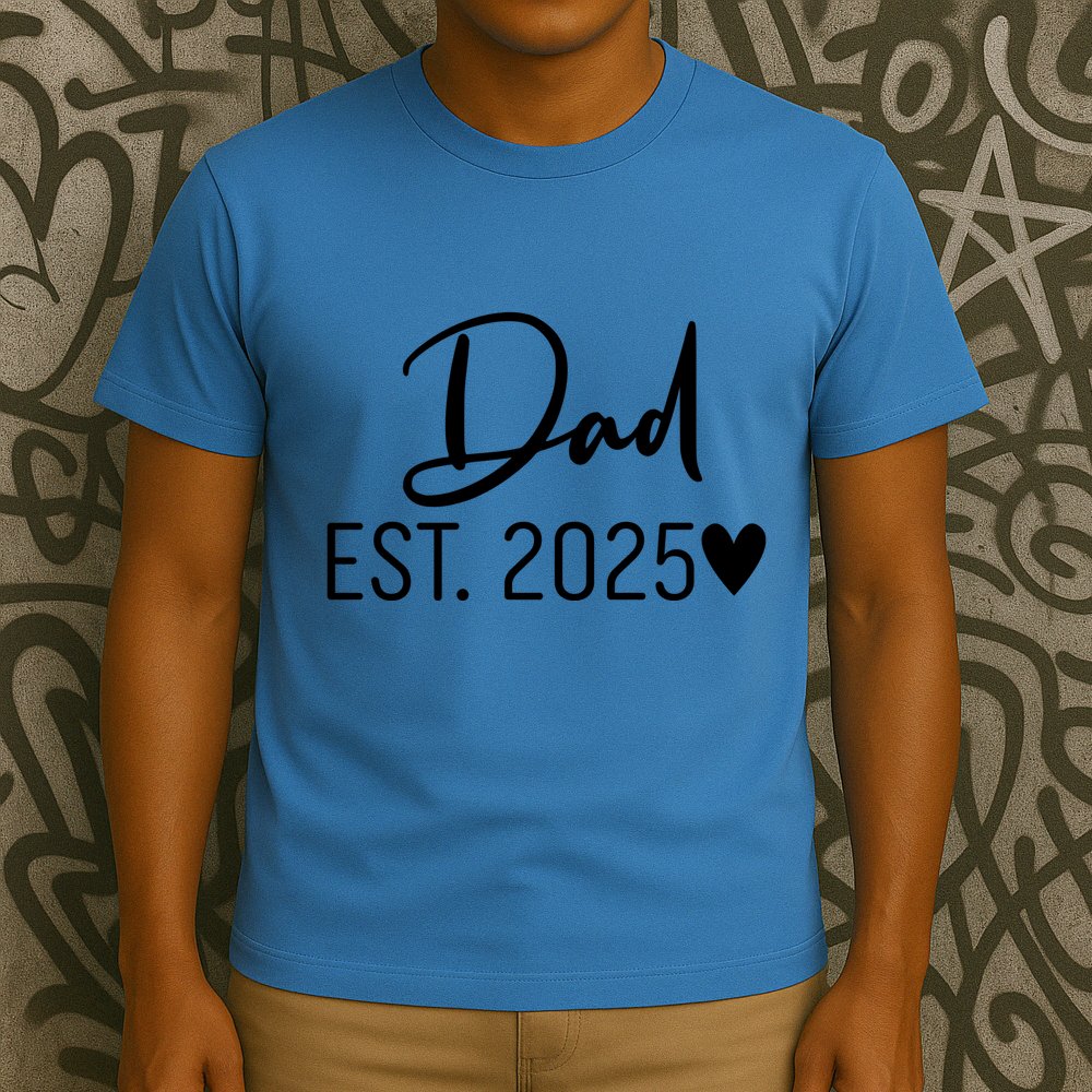 New Dad Est. 2025 T-Shirt
