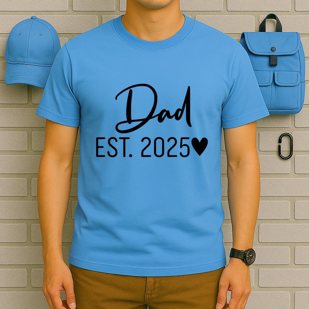 New Dad Est. 2025 T-Shirt