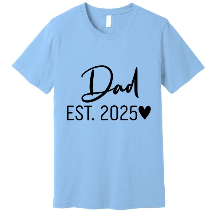 New Dad Est. 2025 Premium T-Shirt