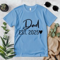 New Dad Est. 2025 Premium T-Shirt