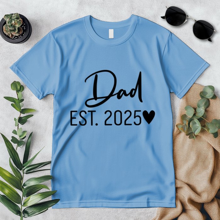 New Dad Est. 2025 Premium T-Shirt