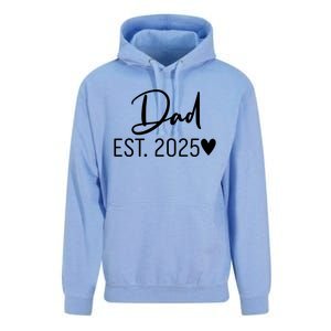 New Dad Est. 2025 Unisex Surf Hoodie