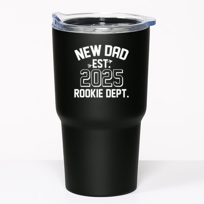 New Dad Est 2025 Rookie Department Tumbler