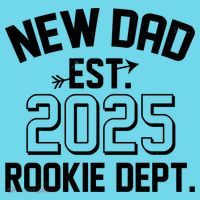 New Dad Est 2025 Rookie Department Premium T-Shirt