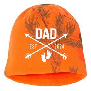 New Dad Est 2024 First Fathers Day 2024 Kati - Camo Knit Beanie