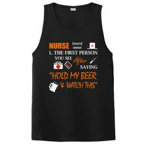 Nurse Definition, Funny Hold My Beer PosiCharge Competitor Tank