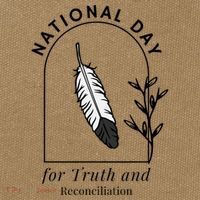 National Day For Truth And Reconciliation Manitoba 2024 Cotton Canvas Backpack