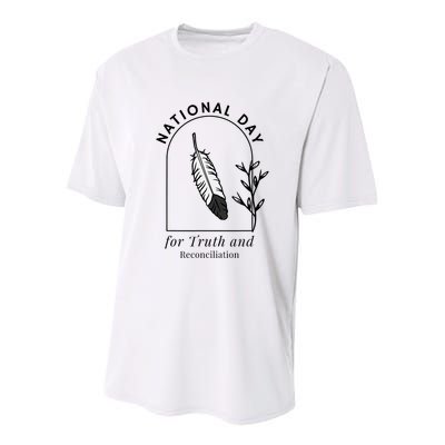 National Day For Truth And Reconciliation Manitoba 2024 Youth Performance Sprint T-Shirt