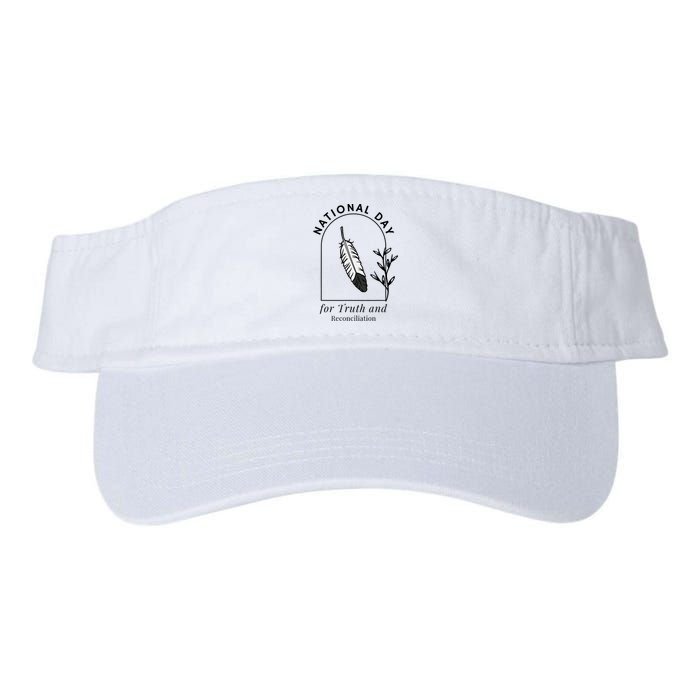 National Day For Truth And Reconciliation Manitoba 2024 Valucap Bio-Washed Visor