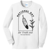 National Day For Truth And Reconciliation Manitoba 2024 Kids Long Sleeve Shirt