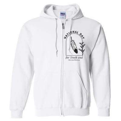 National Day For Truth And Reconciliation Manitoba 2024 Full Zip Hoodie