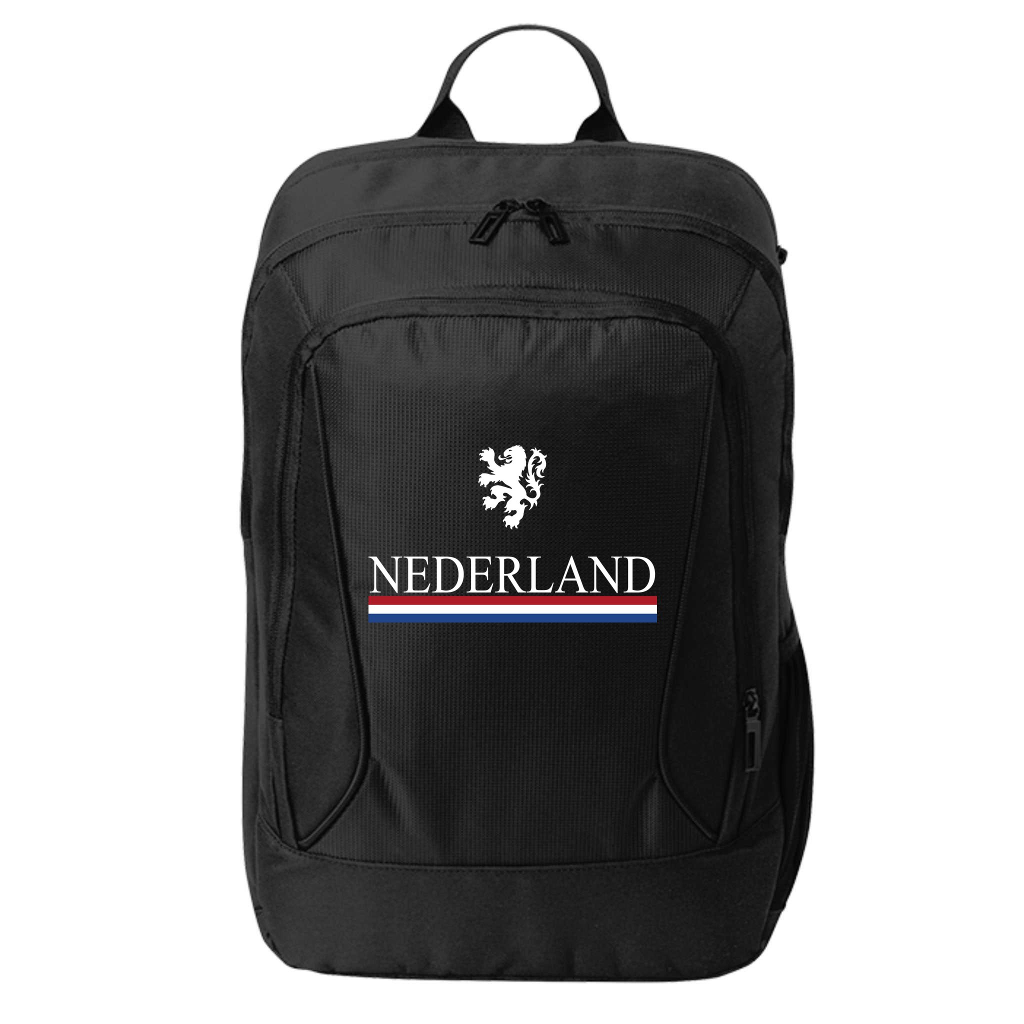 Nederland Dutch Flag Logo City Backpack