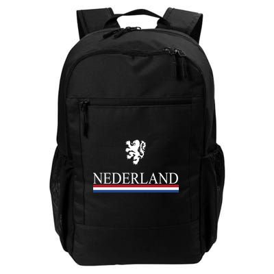 Nederland Dutch Flag Logo Backpack