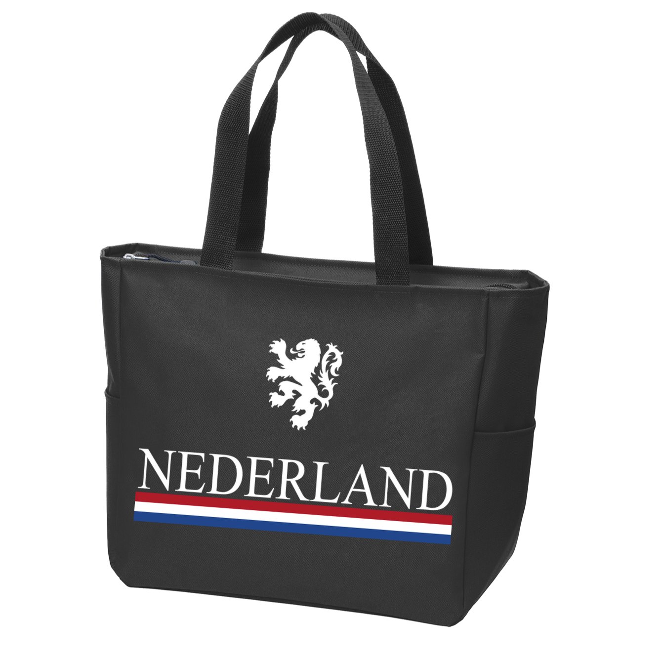 Nederland Dutch Flag Logo Zip Tote Bag
